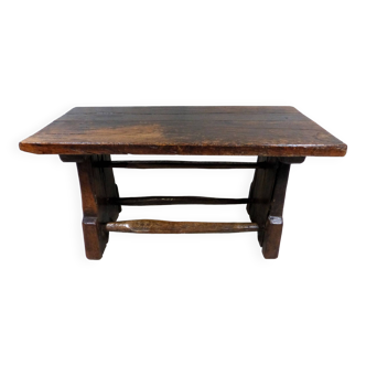 Table basse ancienne en bois 1880-1890