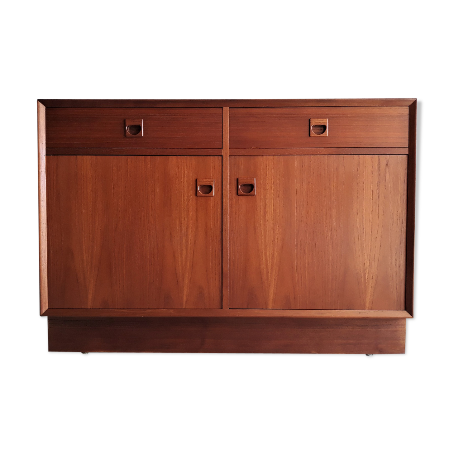 Teak Furniture / Small Enfilade Eric BROUER / Vintage Teck / Scandinavian Buffet / Small Buffet - Vintage Bar Furniture / Made in Denmark / Mid Century