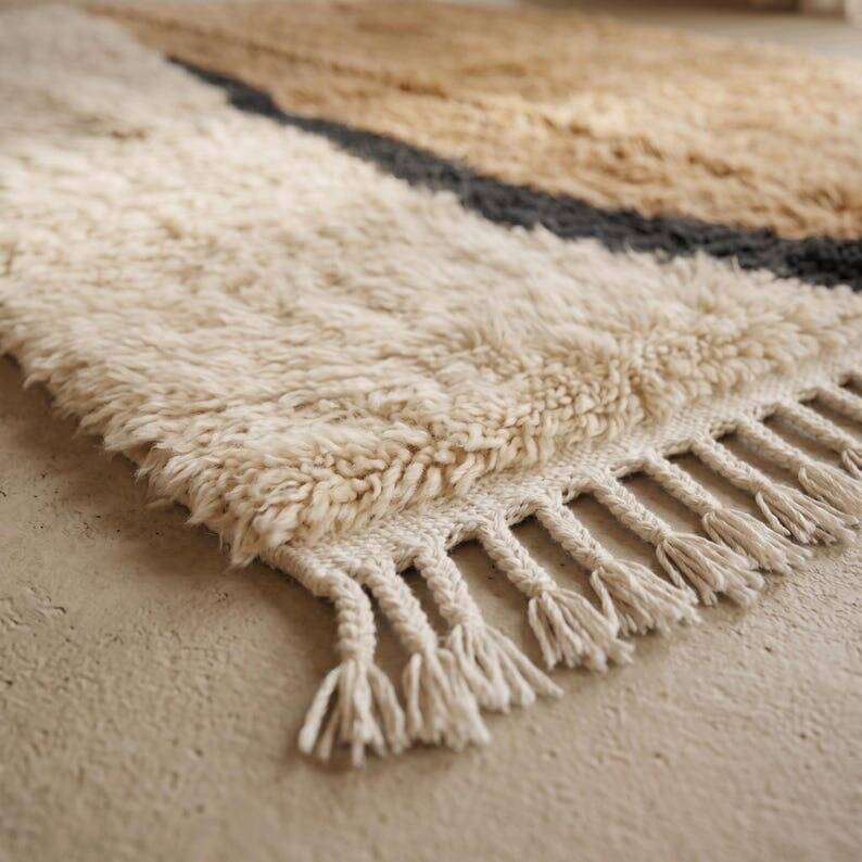 Handmade traditional Berber rug 150/250 cm