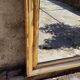 Large mirror/19th-century wooden frames, gilded.
