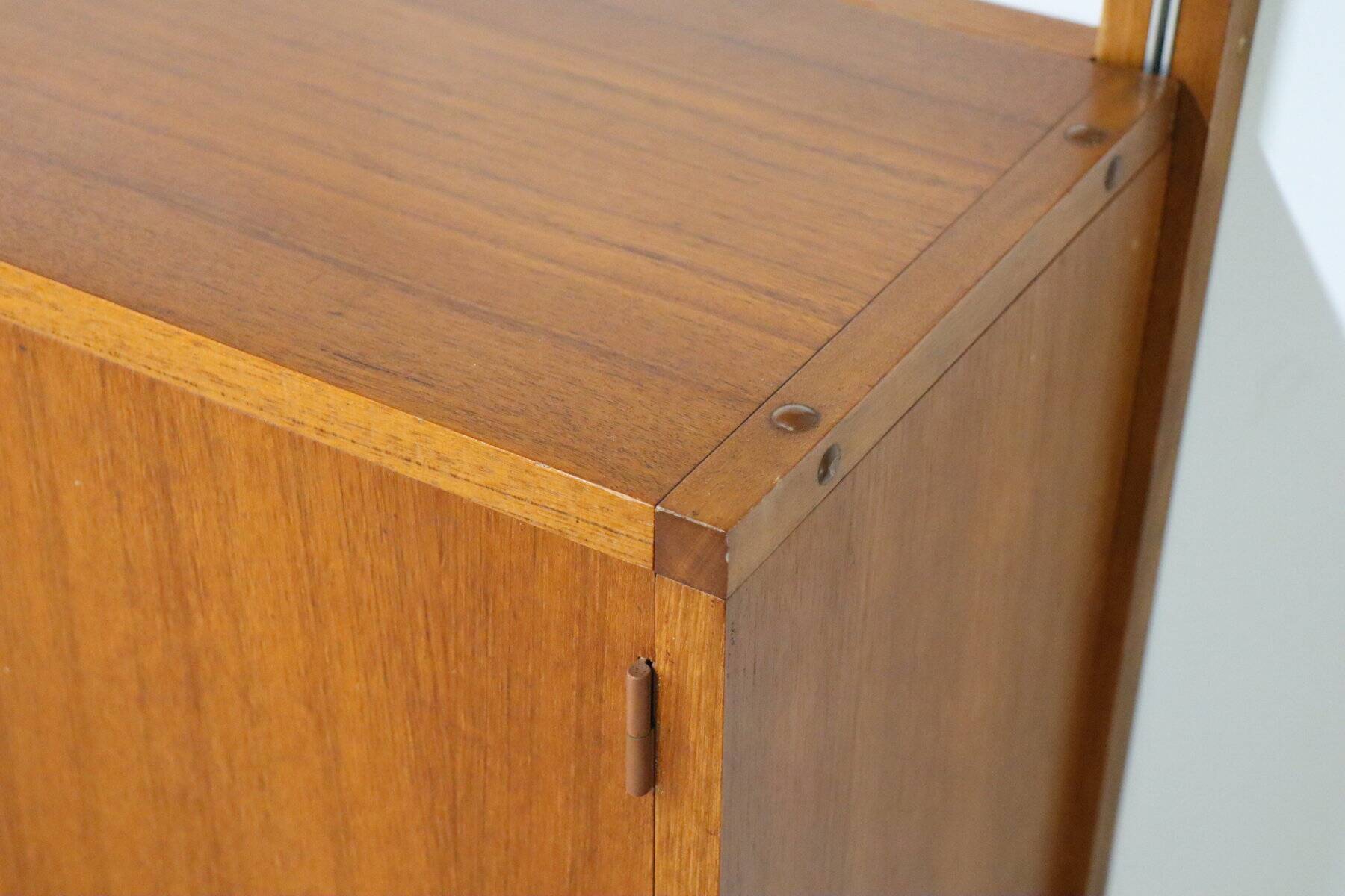 Modular wall bookcase, Minvielle edition by ARP – 1960