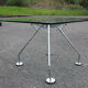 Table Nomos par Norman Foster pour Tecno Italie