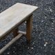 Wooden bench