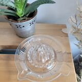 Glass citrus press