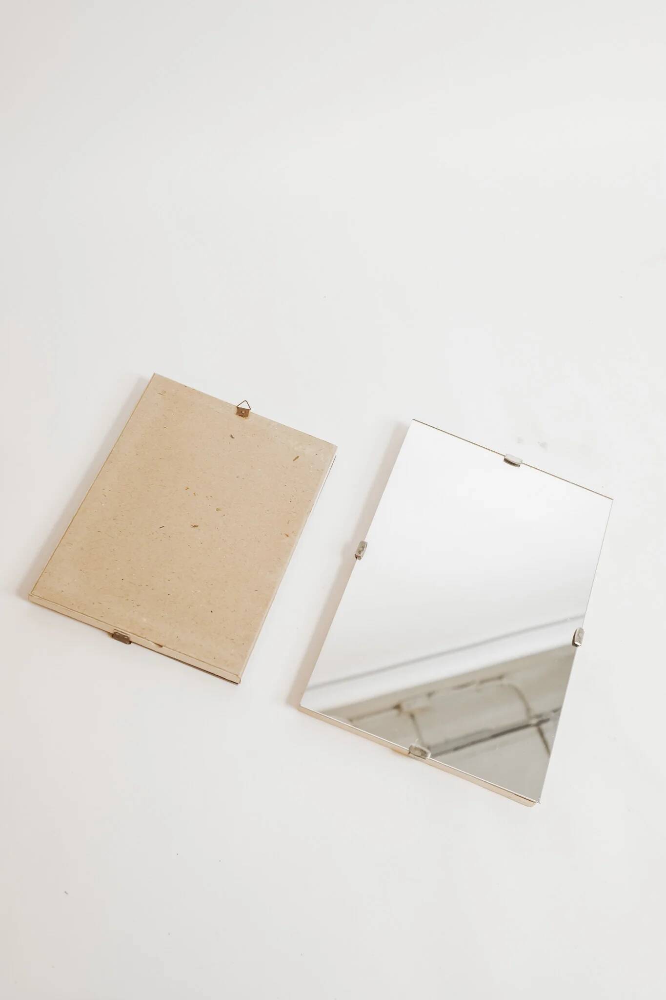 Miroirs rectangulaires vintage - lot de 2