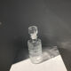Vintage whisky decanter in glass