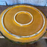 Ancien Dessous De Plat Style VALLAURIS Céramique Multicolore Made France #B774