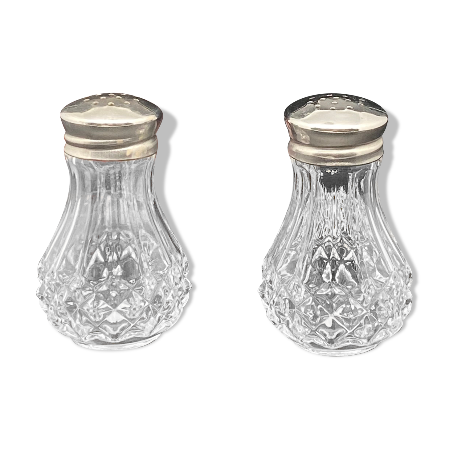 Arques crystal pepper & salt set