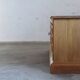 Vintage 1960/70s Danish Brutalist Light Oak Low Sideboard / Crezenda