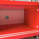 Lacquered red tv cabinet