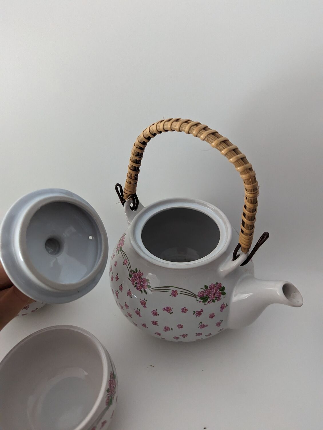 Ancient Japanese tea set