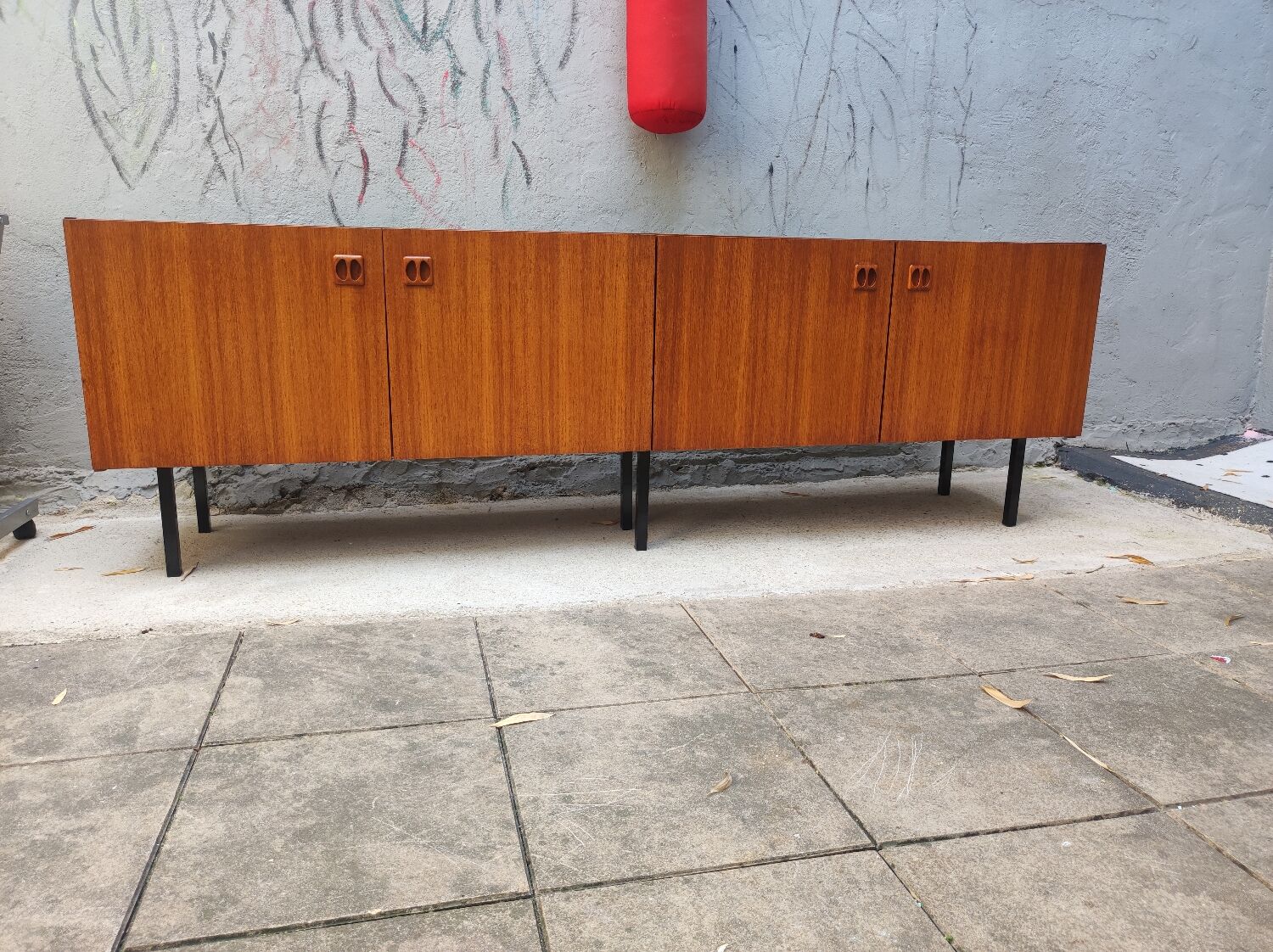 Vintage scandinavian sideboard