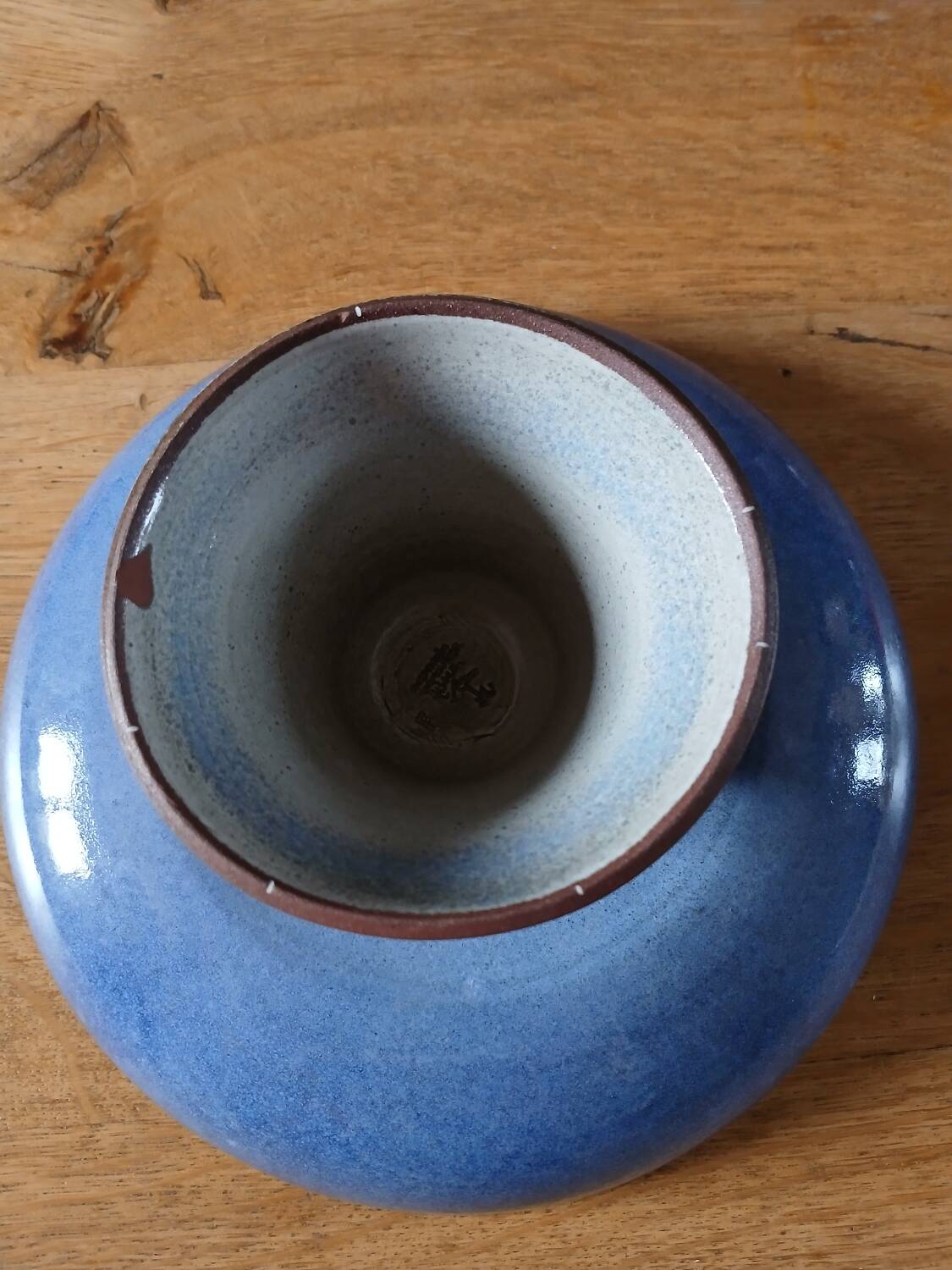 Compotier en poterie artisanale 