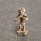 Ancient Akan weight for weighing gold in brass, in excellent condition.