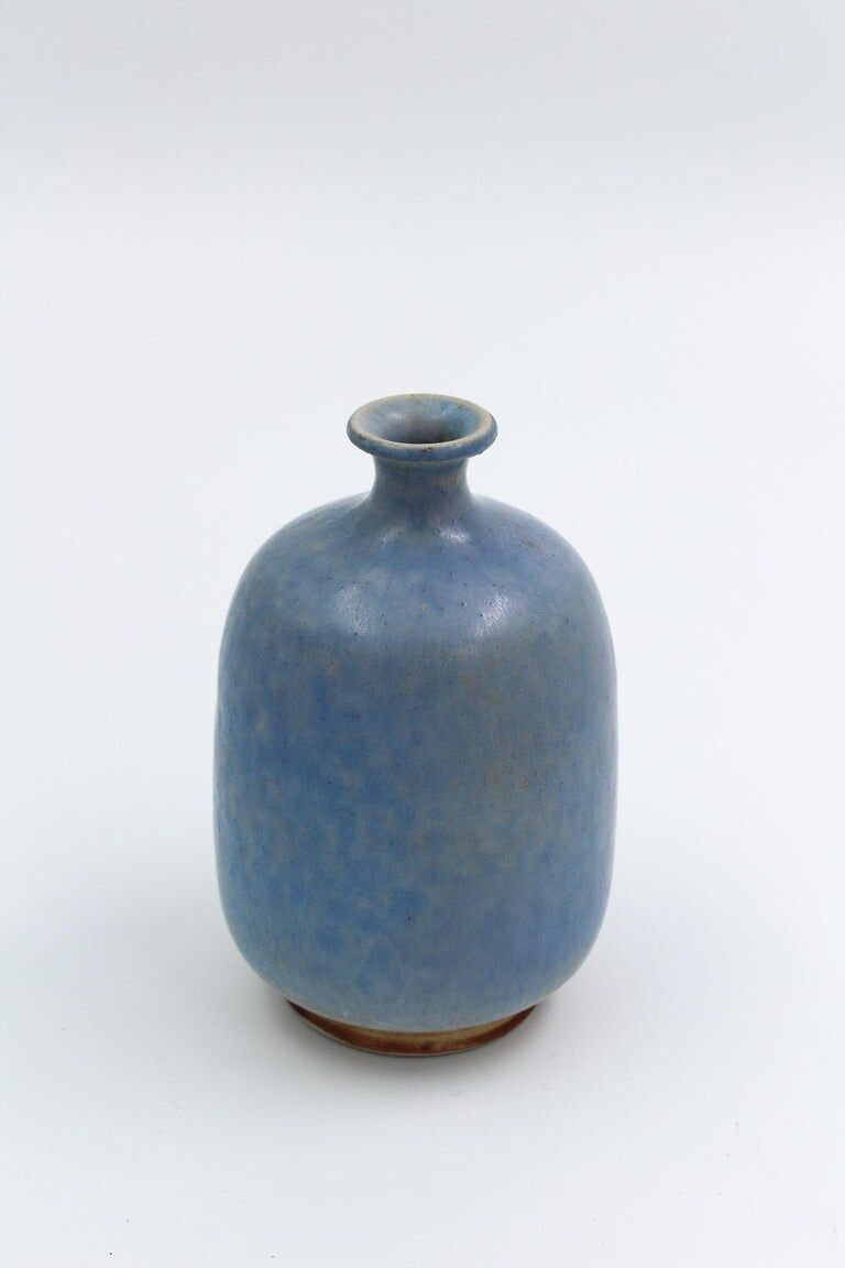 Ceramic vase by Sven Hansson for Hganus 1971