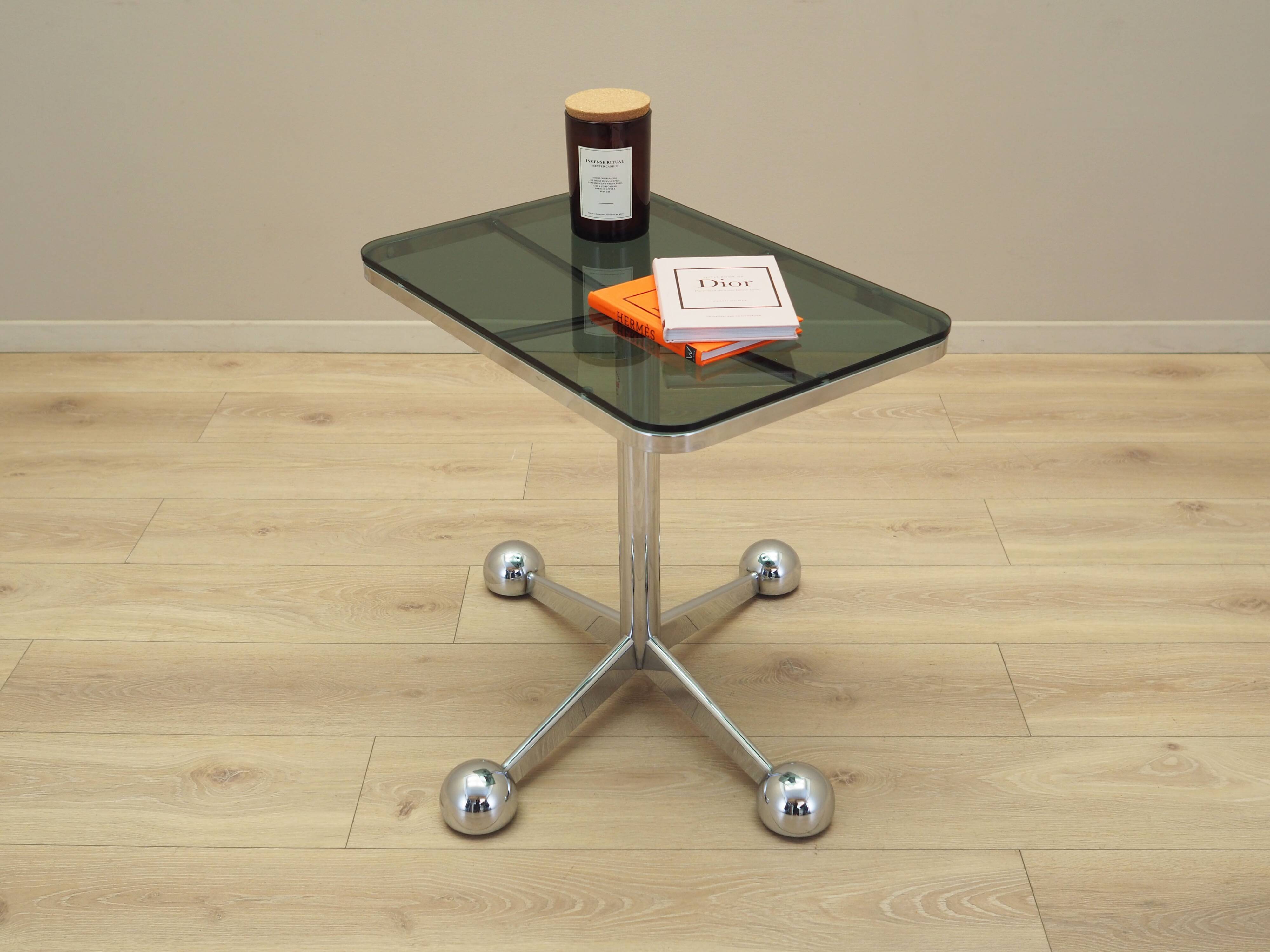 Coffee table on wheels, Italian design, 1970s, manufacturer: Allegri