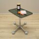 Coffee table on wheels, Italian design, 1970s, manufacturer: Allegri