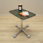 Coffee table on wheels, Italian design, 1970s, manufacturer: Allegri