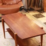 Teak coffee table, reversible top 1960