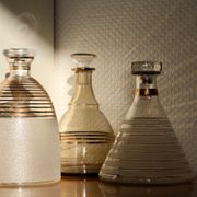 Decanters old set of 3