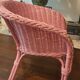 Chaise rotin enfant