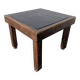 Vintage 1970s Elm Coffee Table End Table Maison Regain