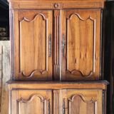 Buffet deux corps Louis XV 18e siecle