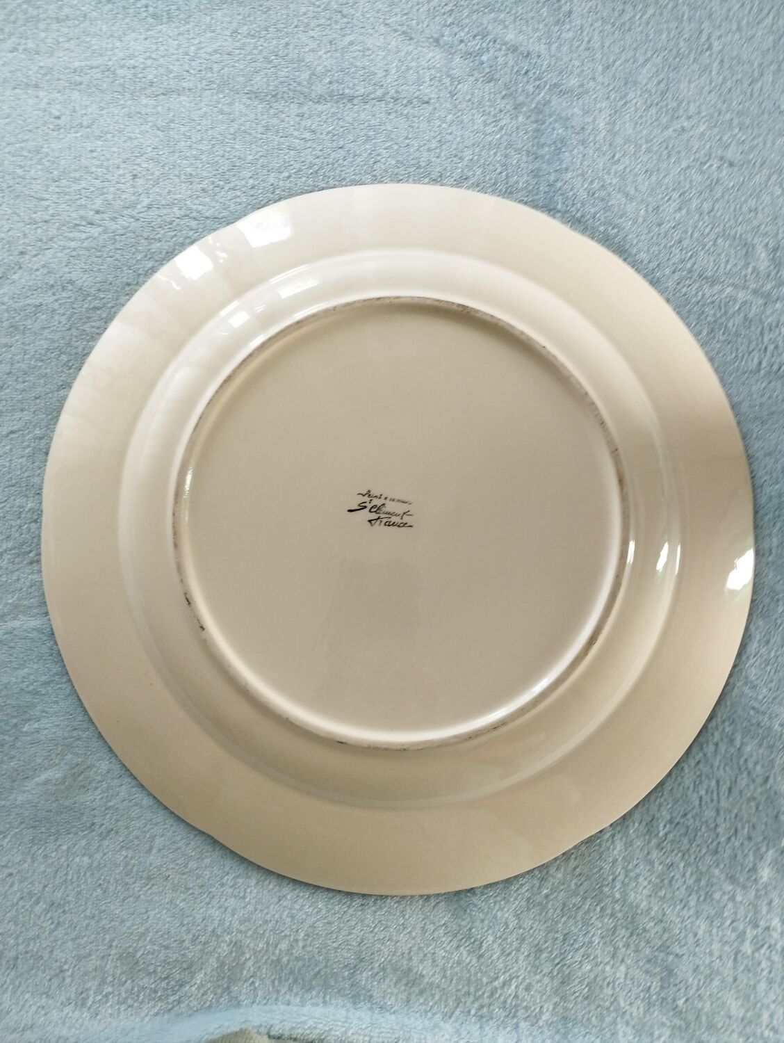 Plate Slip "corn" Saint-Clément