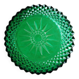 Saladier verre ciselé