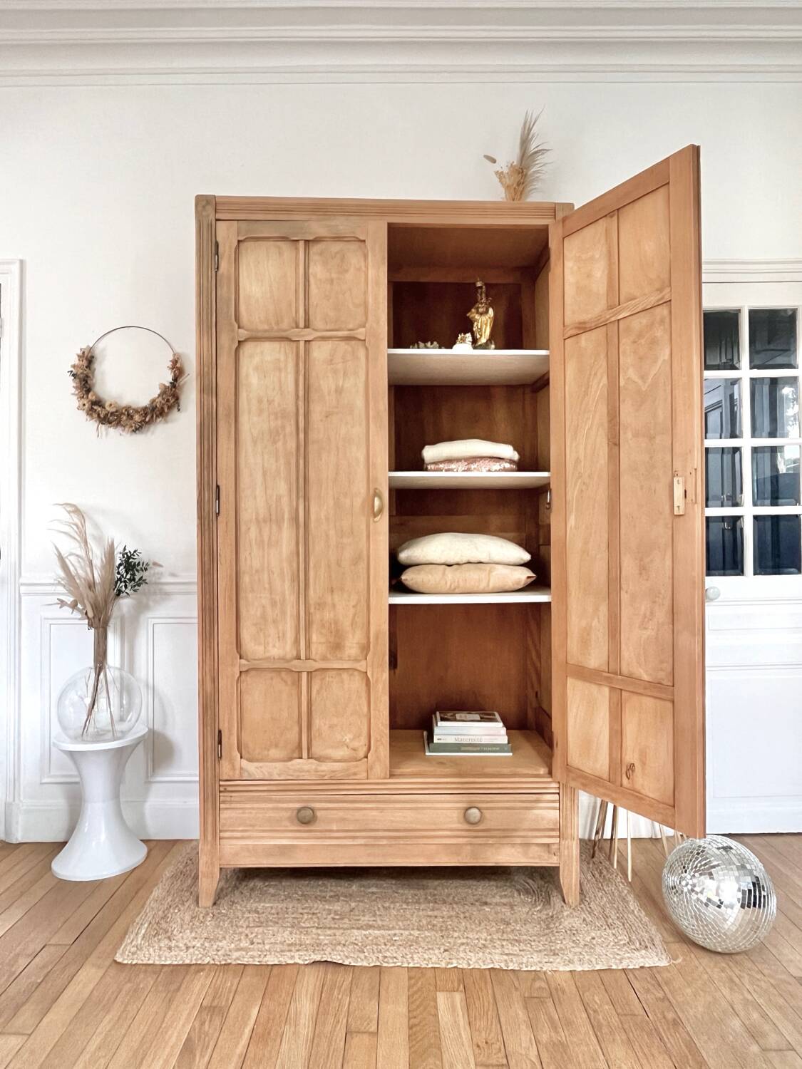 Renovated Parisian wardrobe