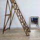 Vintage wooden painter's stepladder - authentic patina