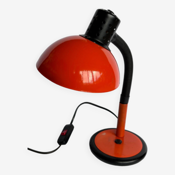 Aluminor Orange table lamp 1980