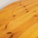 Vintage Scandinavian round dining table by Rainer Daumiller in pine from the 1960s.