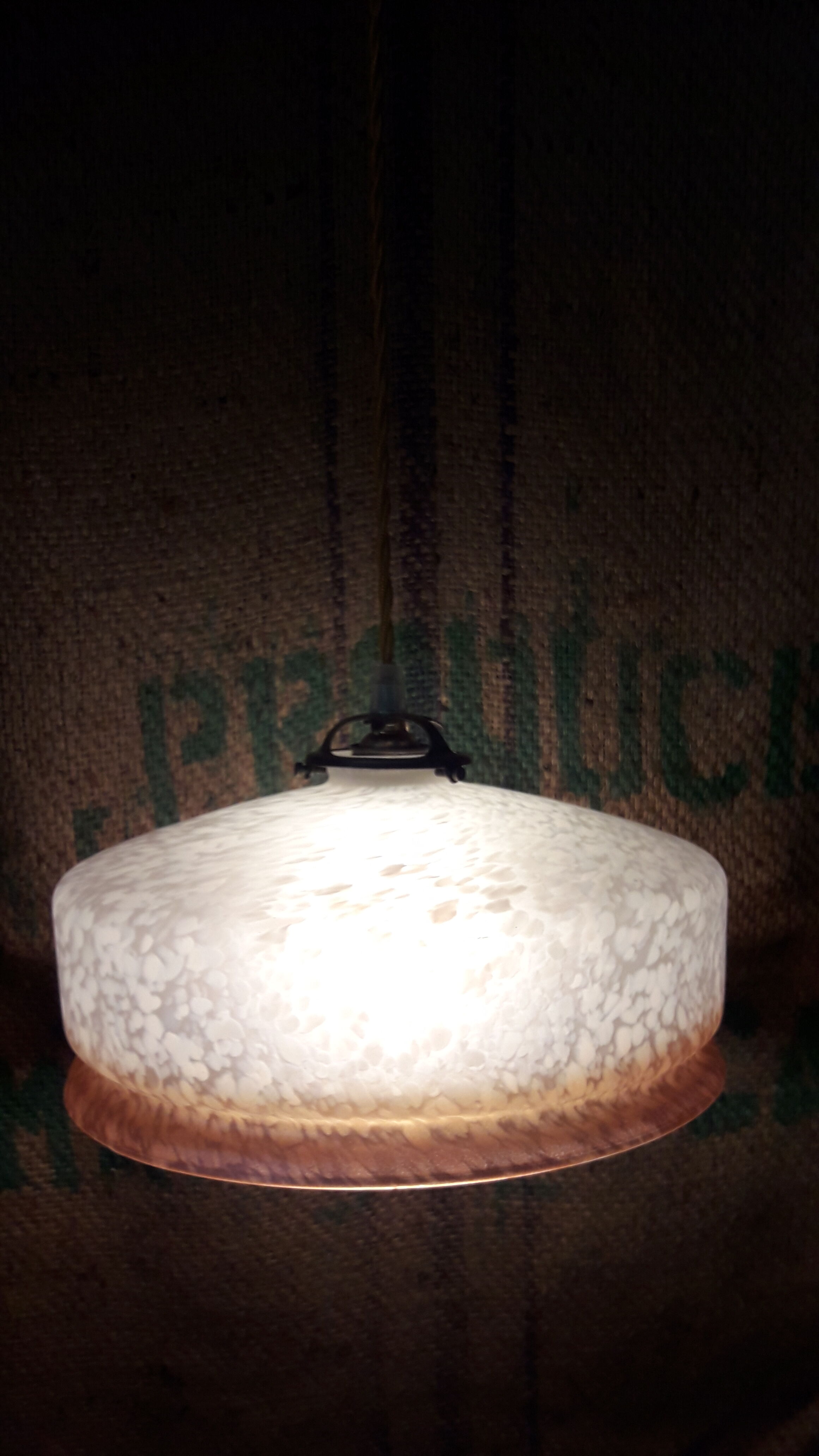 Suspension art déco