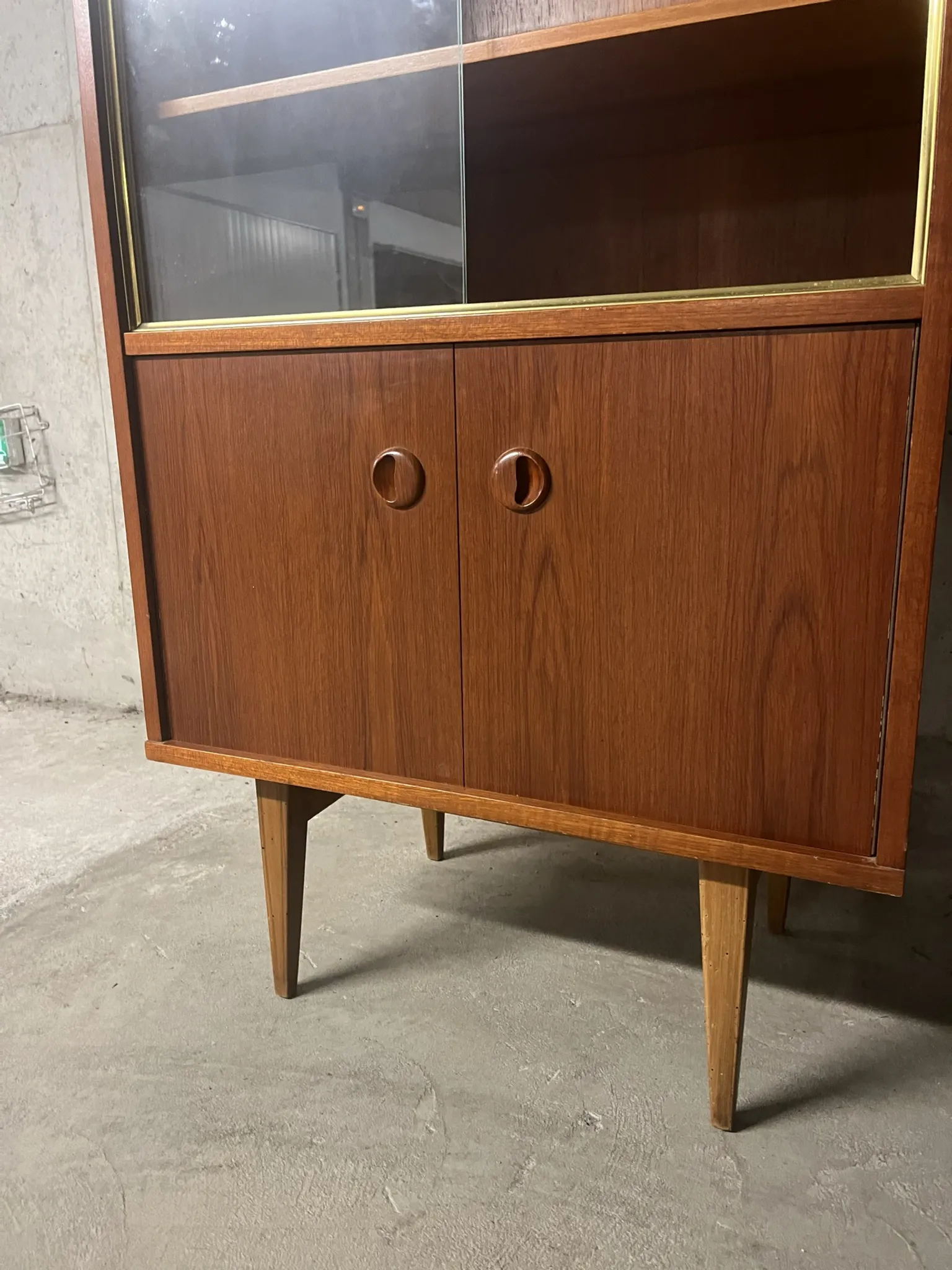 Scandinavian style display shelf
