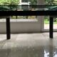 Design dining table - MIO Edition - extendable glass & wood