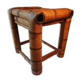 Bamboo side table