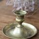 Vintage brass candle holder