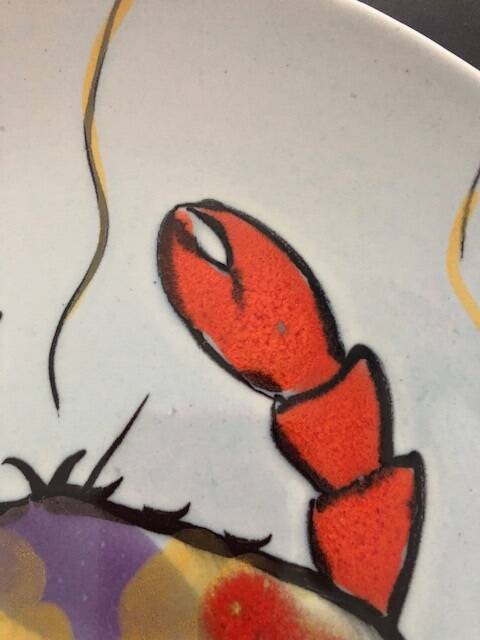 Triangular plate (crab) mbfa pornic