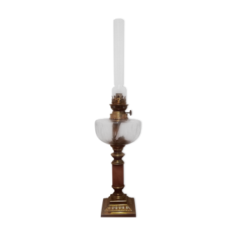 Lampe à pétrole Matador en bronze doré