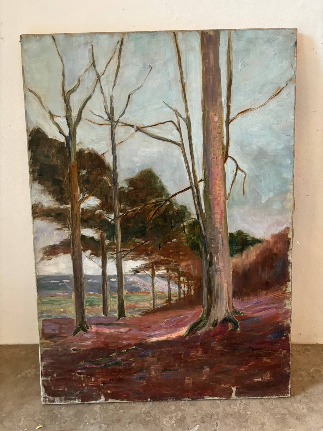 20th century landscape of Vernon