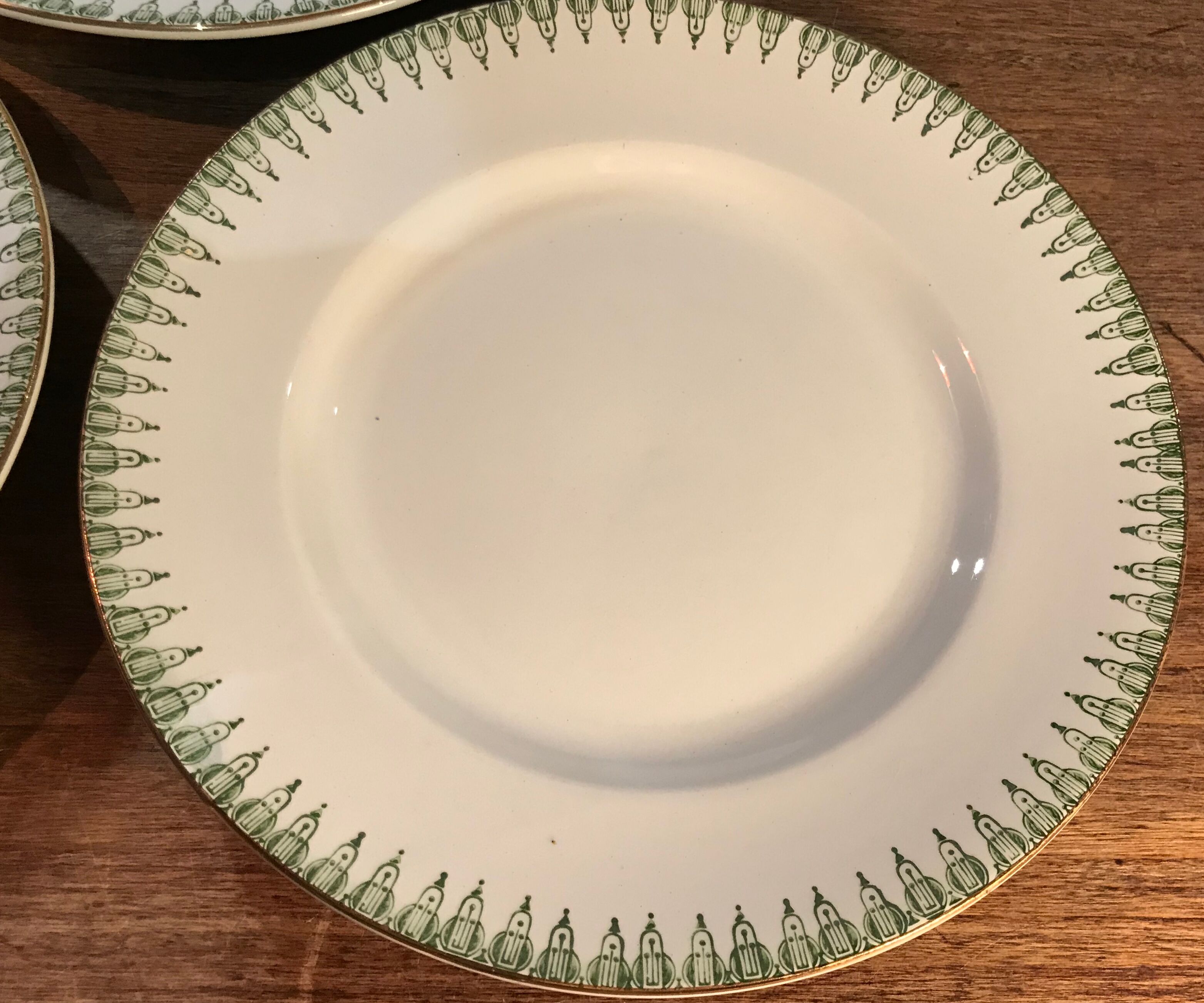 Series of 3 iron earth plates