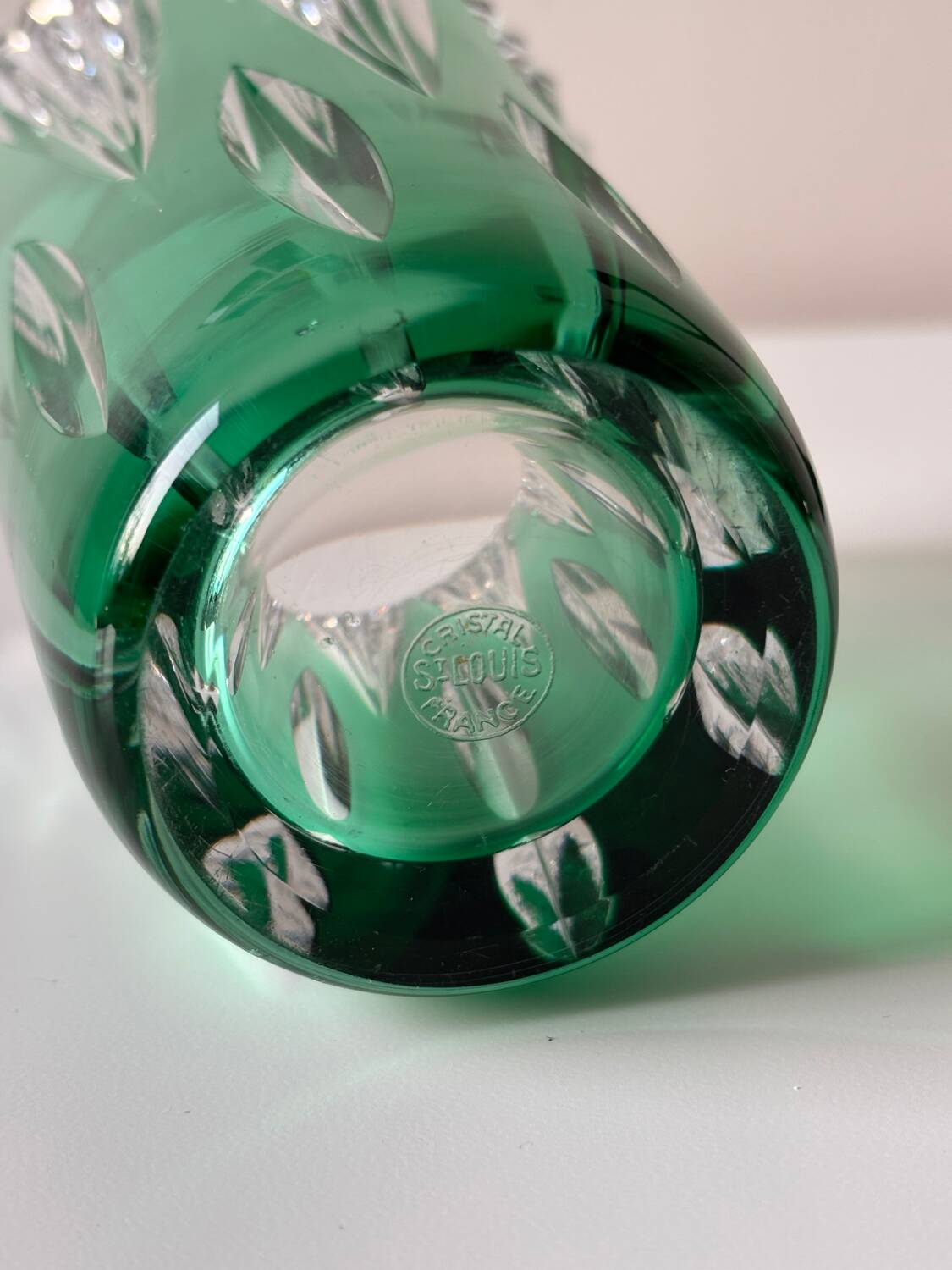 Vase cristallerie Saint Louis