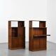 Pair of oscar furniture bookcases, circa 1955