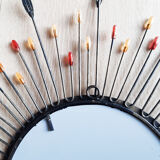 Metal sun mirror , 43 cm