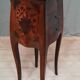 Louis XV style marquette bedside table