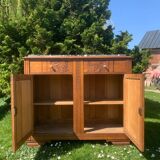 Art Deco oak sideboard
