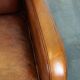 Set of 2 subtle sheepskin leather armchairs with a beautiful warm color scheme