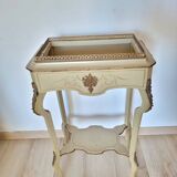 19th century lacquered wood work table
