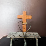 Religious metal lectern